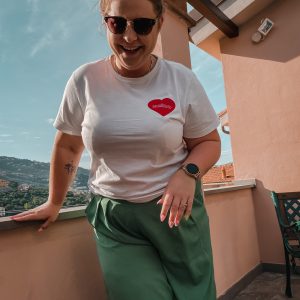 Amore | T-shirt unisex biały